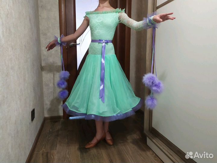 Платье для спортивно-бальных танцев