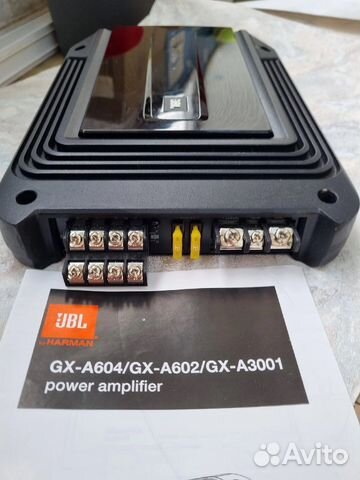 Усилитель для сабвуфера 4-х канальный JBL GX-A604