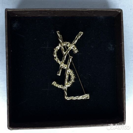 Брошь yves saint laurent