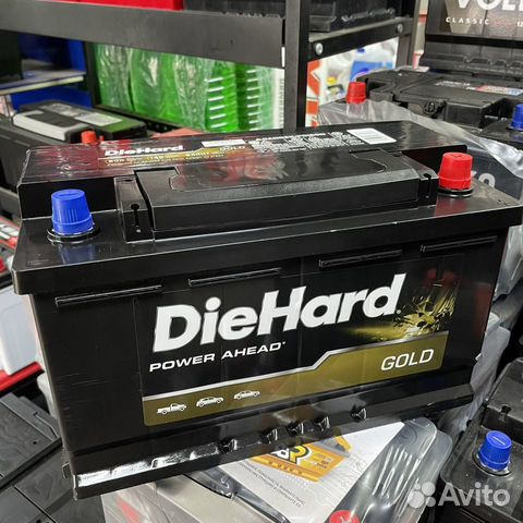 Аккумулятор 80Ah 800A крепкий орешек DieHard