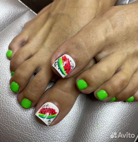 Маникюр педикюр, гель-лак, наращивание ногтей