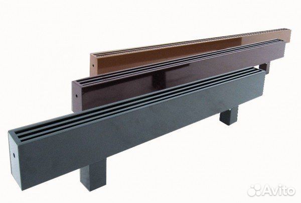 Напольный конвектор кзто 130х130x1000 2то