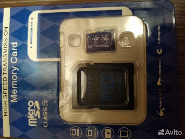 Карта памяти microsdhc class10 32Gb (новая)