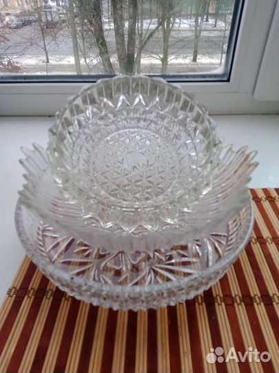 Хрустальная посуда СССР