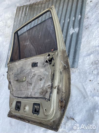 Дверь задняя левая на daewoo nexia