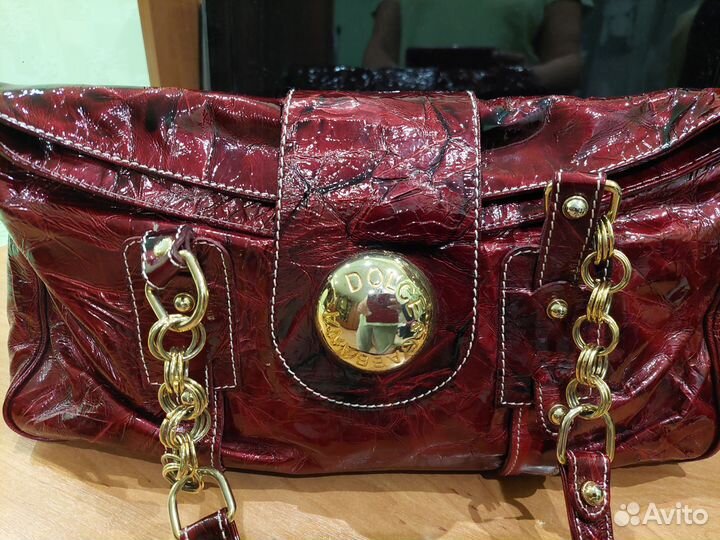 Сумка женская натуральная ломаная кожа