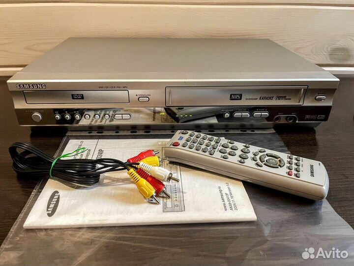 DVD VHS 6голов комплект состояние Samsung