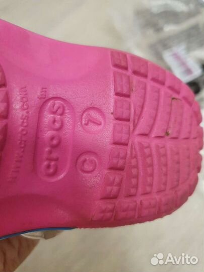 Кроксы Crocs c7 деткские