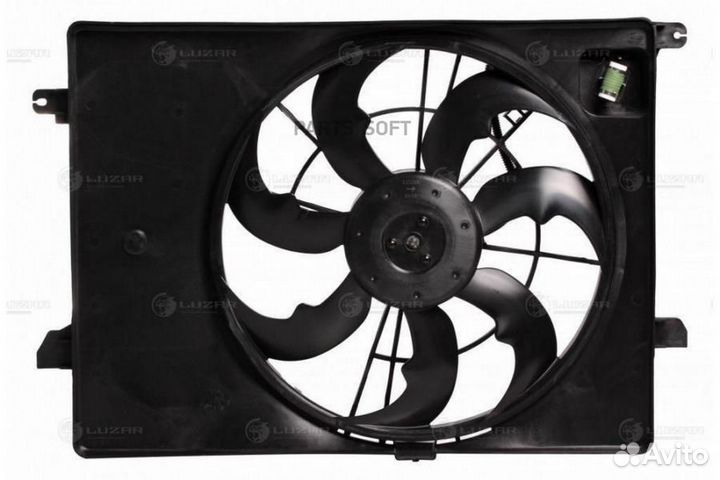 Вентилятор двигателя KIA Sorento III (14) 2.4i (с