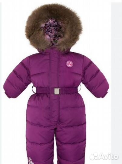 Детский зимний комбинезон на девочку