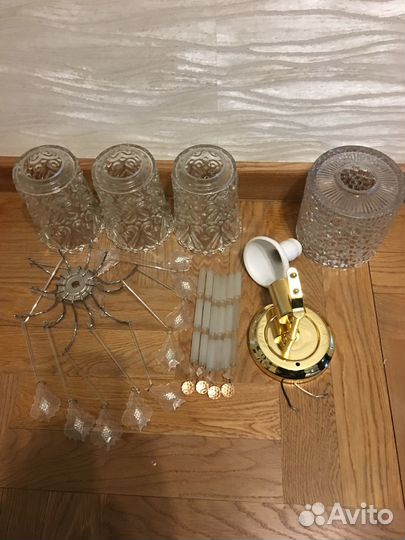 Подвески, плафоны, основание люстры, светильника