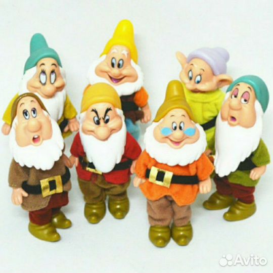 Гномы Disney новые из м/ф Белоснежка