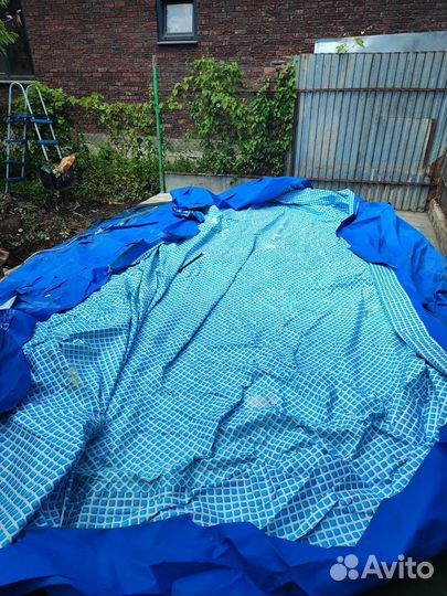 26732 intex каркасный бассейн б/у