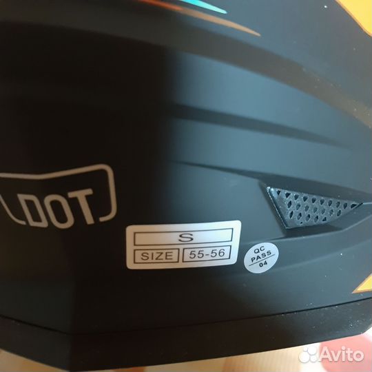 Детский кроссовый шлем