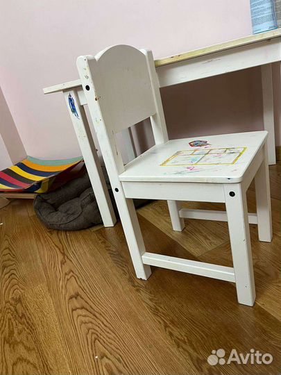 Детский стол и стул IKEA
