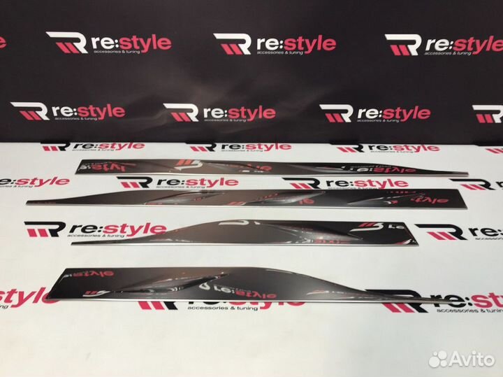 Молдинги дверей Toyota Rav4 (XA50) с20г U2686