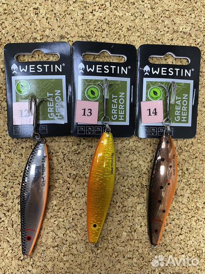 Блесна westin Great Heron, 13,18,22,32 g(оригинал)