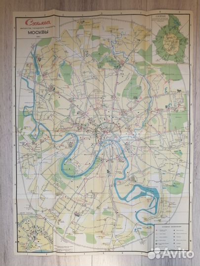 Карты областей и схемы