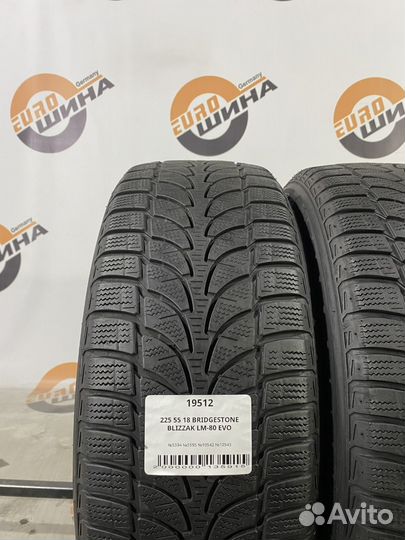Bridgestone Blizzak LM-80 Evo 225/55 R18