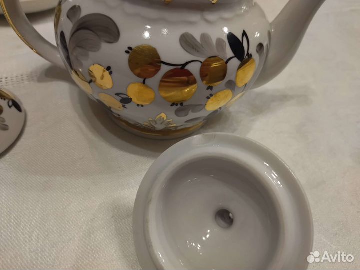 Сервиз чайный Вербилки Золотая