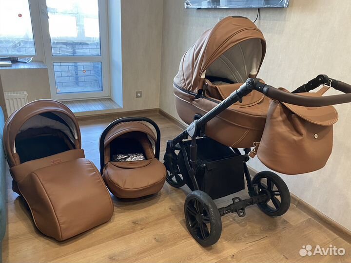 Коляска verdi mocca 3 в 1