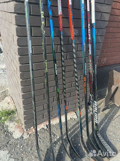 Б/У клюшки bauer CCM warrior целые