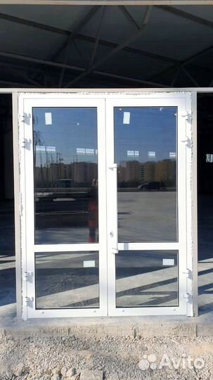 Алюминиевые двери Алютерм