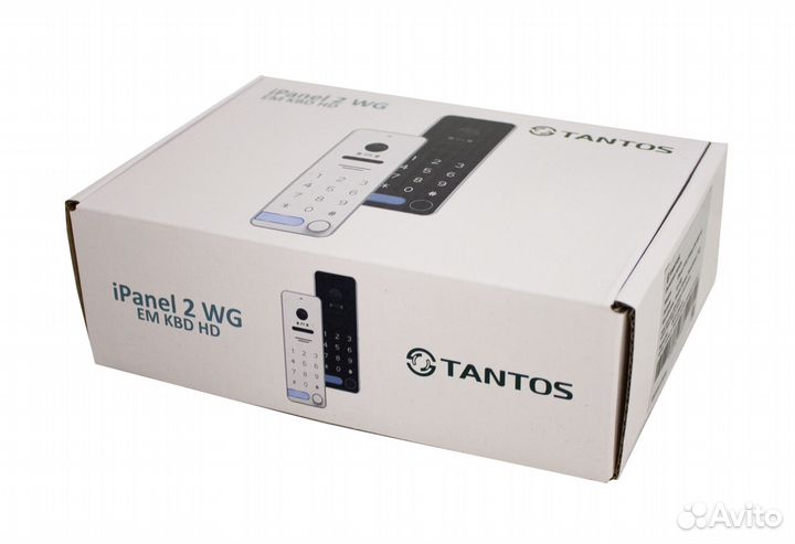 Вызывная видеопанель Tantos iPanel 2 WG (Black) EM