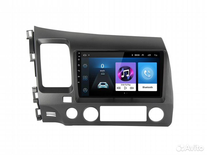 Магнитола Honda Civic 8 4D (9 дюймов)