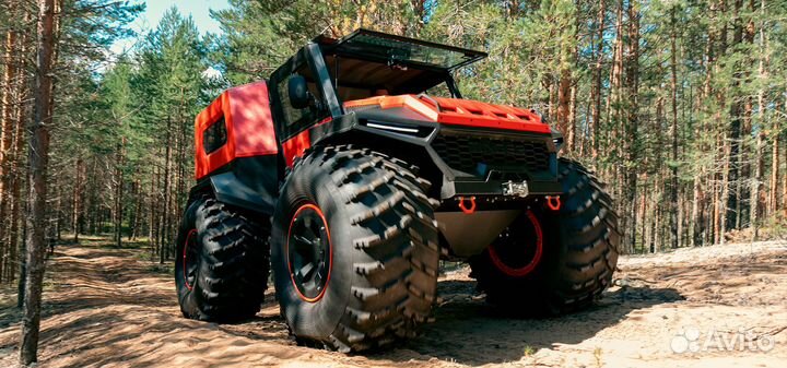 Вездеход Tinger TF4 для охоты и рыбалки