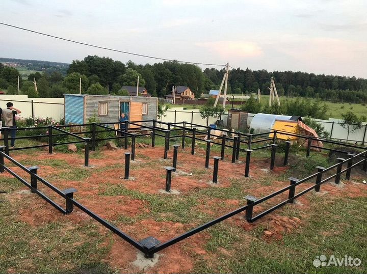 Винтовые сваи, доставка, монтаж