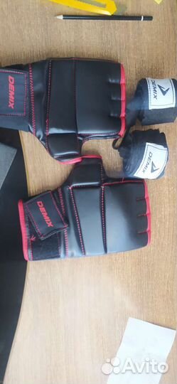 Перчатки боксерские. для mma шингарты и бинты