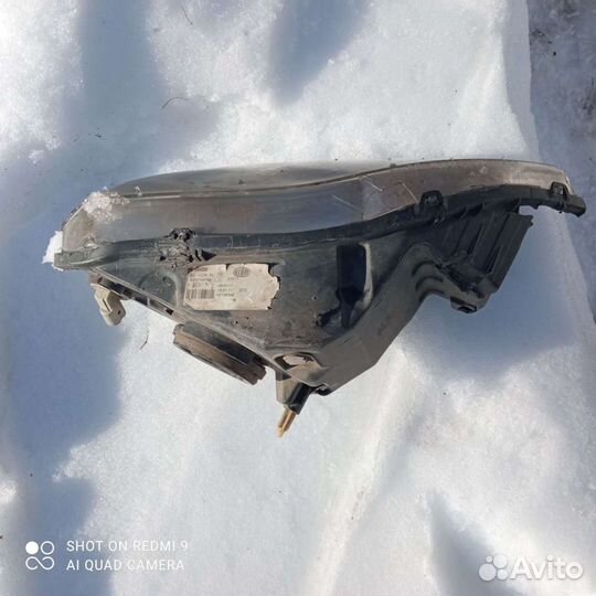 Фара renault logan, largus