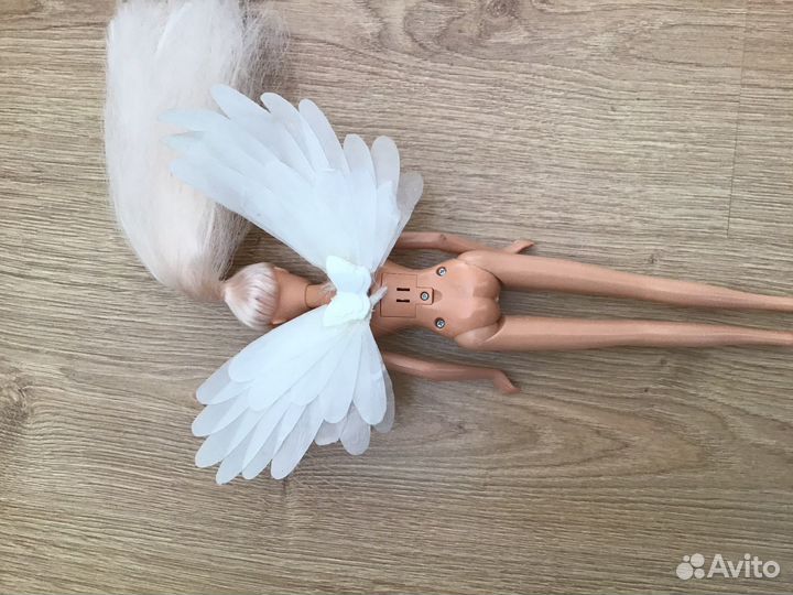 Кукла Defa Lucy 29 cm ангел со свет. крыльями