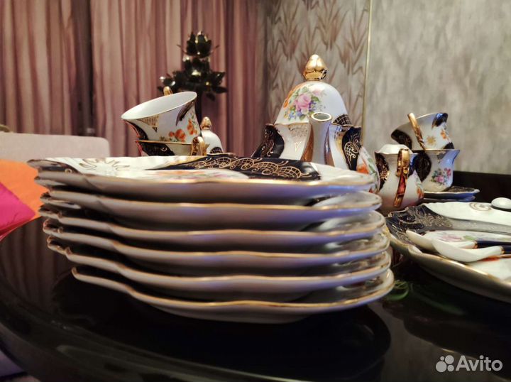 Столовый сервиз фарфоровый. Обеденный. Чехия Thun