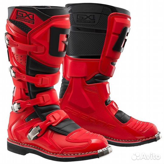 Красно-Черные Мотоботы Gaerne GX 1 Goodyear Red