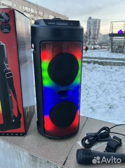 Блютуз колонка zqs
