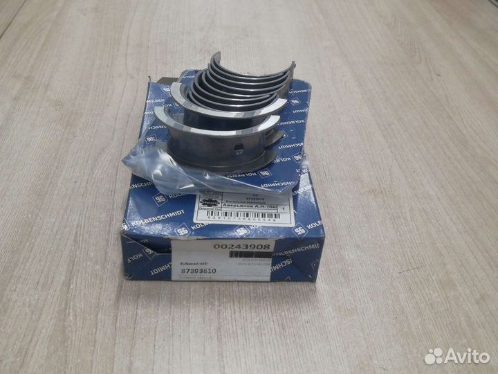 Коренные вкладыши двигателя Opel +0.25 арт87393610