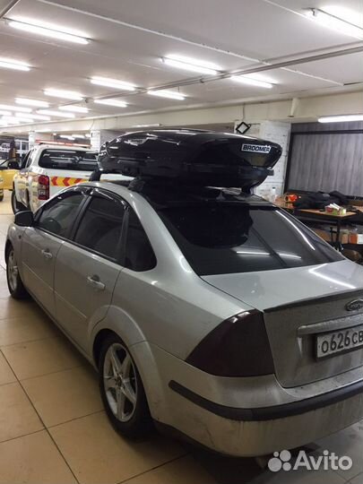 Автобокс на крышу Ford Focus 2 + сумка