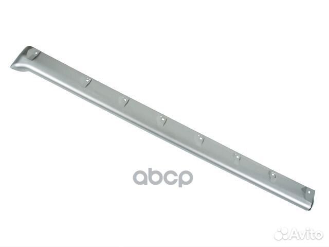 Порог пластик декоративный левый серебро pajero