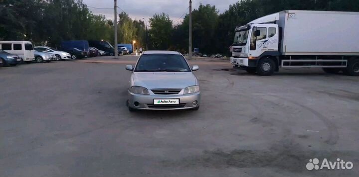 Kia Spectra 1.6 МТ, 2007, битый, 196 414 км