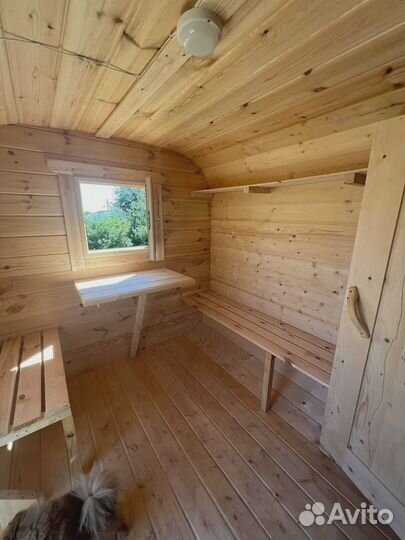 Баня Бочка в наличии под ключ