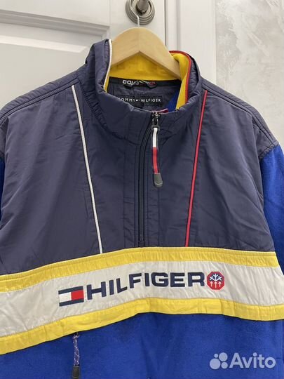 Флисовый анорак Tommy Hilfiger XXL оригинал