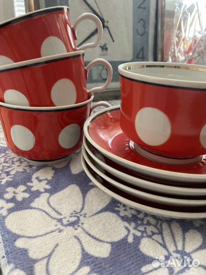 Чашка с блюдцем