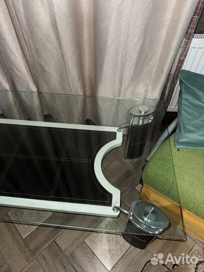 Журнальный столик стеклянный