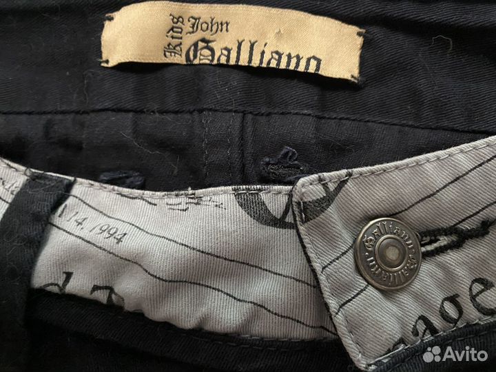 Брюки John Galliano