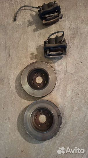 Комплект передних турбо тормозов jzx90
