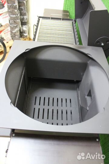 Мангал гриль печь под казан 5 мм