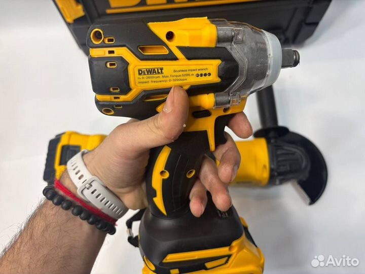 Набор 2В1 Гайковерт ушм dewalt