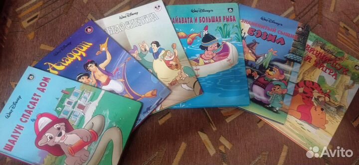 Книги детские WAlt Gisney (добрые)